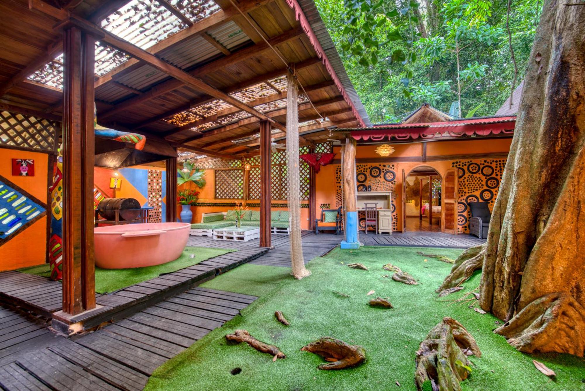 Tree House Beachfront Lodge Puerto Viejo de Talamanca 외부 사진